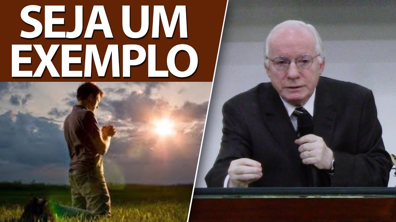 Seja um Exemplo | pregação em Filipenses 4:8 | Pastor Paulo Seabra