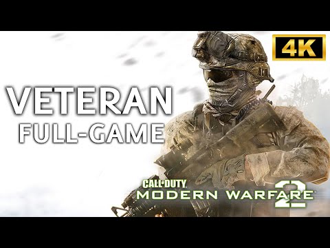 MW2 REMASTERED | Veteran WALKTHROUGH Full-Game (4K 60 FPS) No Commentary