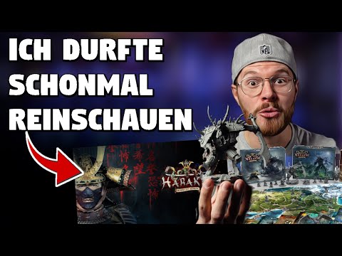 Lohnt der HARAKIRI Kickstarter? Vorab Einblick in das Spielmaterial