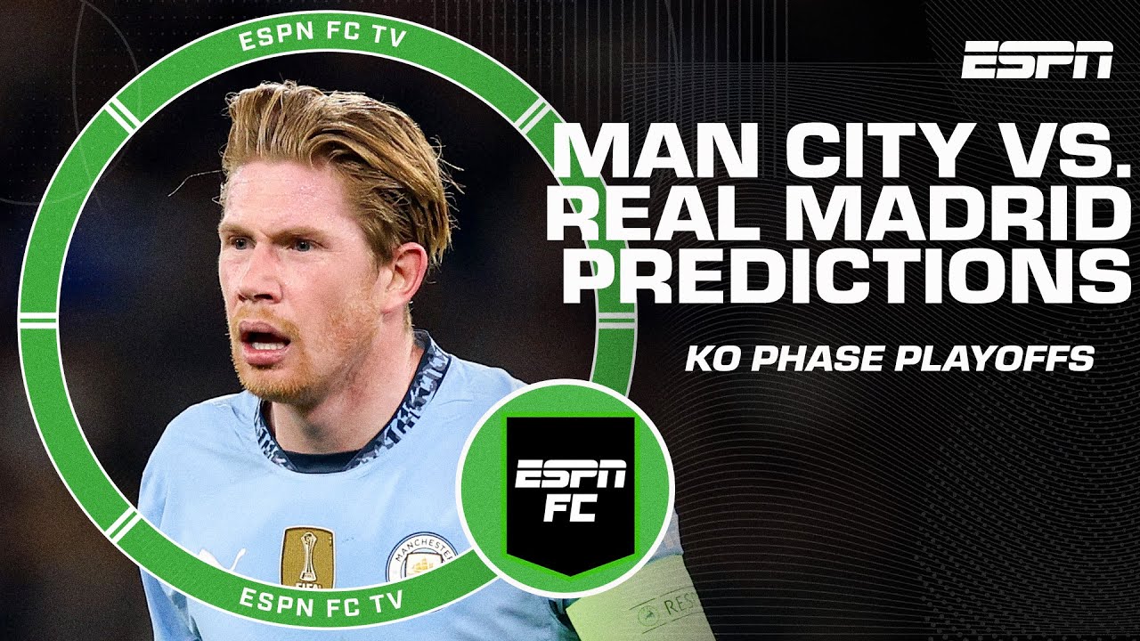 KO PHASE PLAYOFFS 🔥 Craig Burley has QUESTIONS for Man City's defense against Real Madrid | ESPN FC