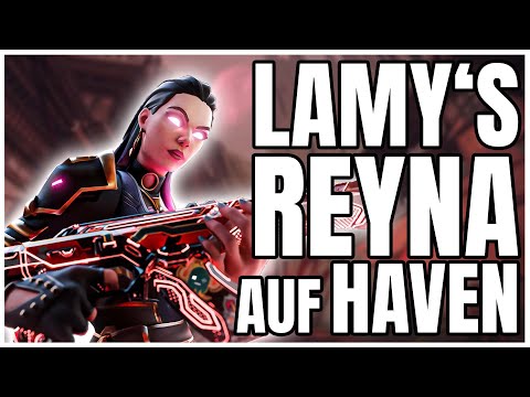 Lamy spielt mit KRASSEN STRATEGIEN auf HAVEN | Reyna Gameplay | Valorant Deutsch