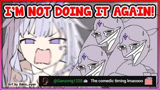 [ENG SUB/Hololive] Biboo tried to ragebait chat but got hit with Comedic Timing instead