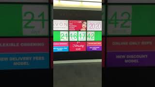 Count down to selling Avon online only