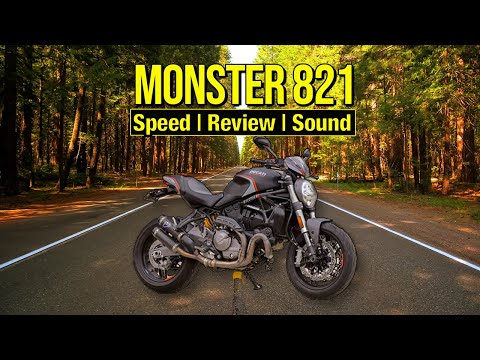 Ducati Monster 821 Stealth | Review, Top Speed, Soundcheck
