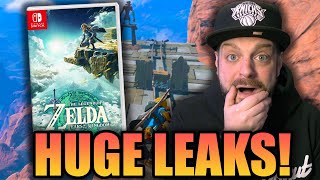 HUGE Zelda Tears Of The Kingdom Leaks EXPOSED! Nintendo Is MAD!