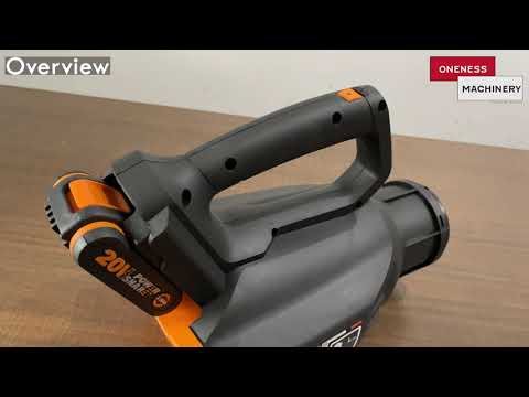 Unboxing & Demo of WORX CORDLESS LI-ION BLOWER / SWEEPER WG-547E
