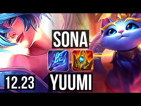 SONA & Varus vs YUUMI & Seraphine (SUP) | 0/0/15, 1.7M mastery, 900+ games | EUW Grandmaster | 12.23