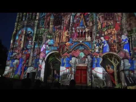 Rouen - Cathedral of Light 2017 - William the Conqueror