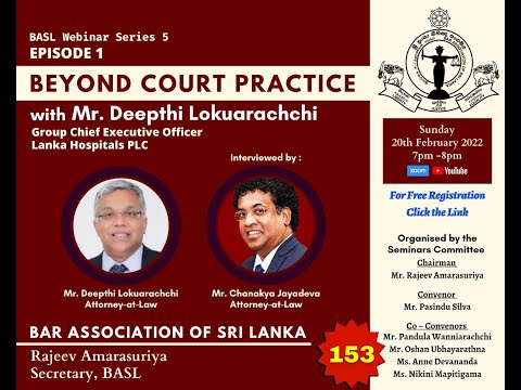 BASL Webinar Series 5 : Beyond Court Practice - Episode 1