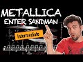 Metallica - Enter Sandman - Drum Cover - (with scrolling drum sheet)