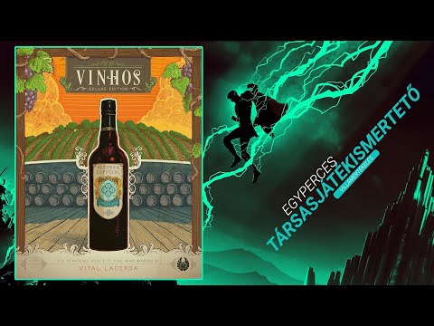 Egyperces társasjátékismertető | #113. Vinhos - Game-Obscura