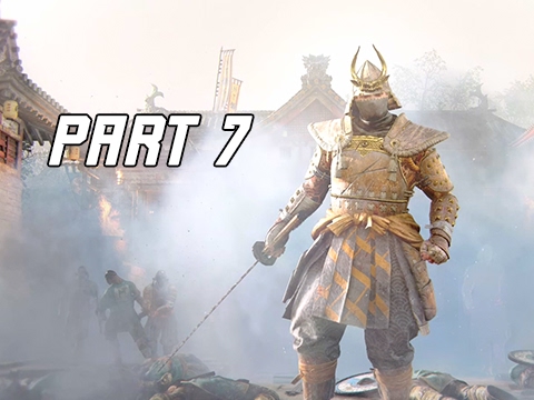 FOR HONOR Walkthrough Part 7 - BOSS GENERAL TOZEN (PS4 Pro Let's Play Gameplay Commentary)