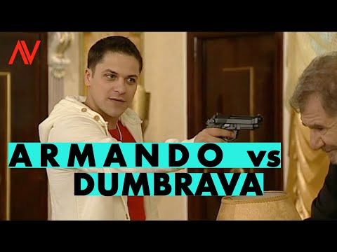 ARMANDO vs DUMBRAVA!...Augustin Viziru in rolul lui Armando din serialul REGINA..(secvente showreel)