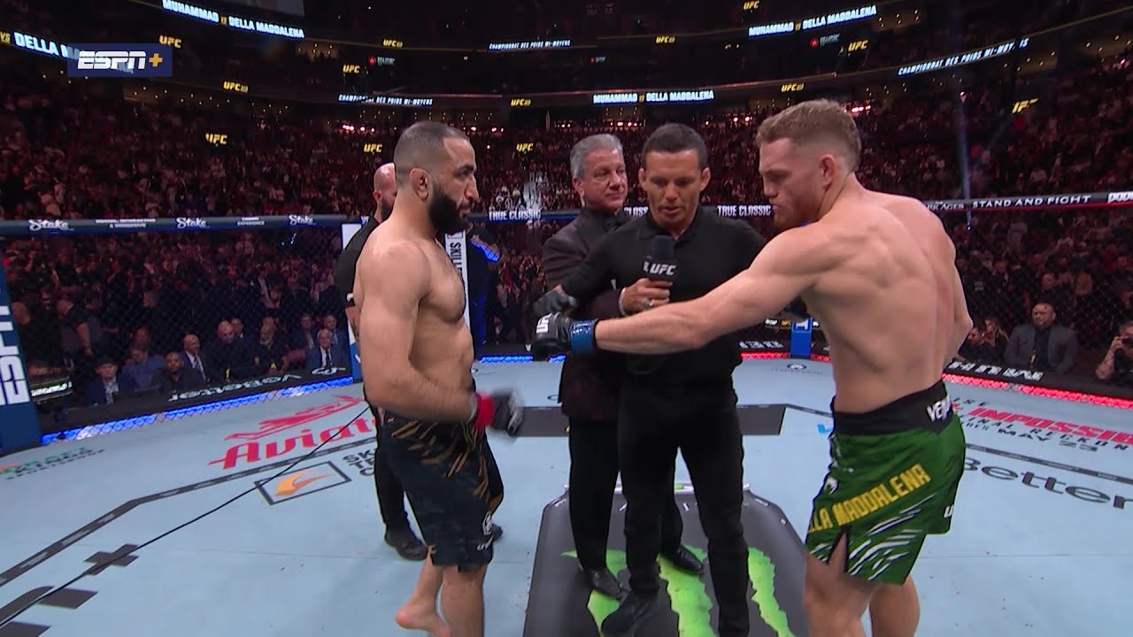 Джек Делла Маддалена vs Белал Мухаммад | Полный бой