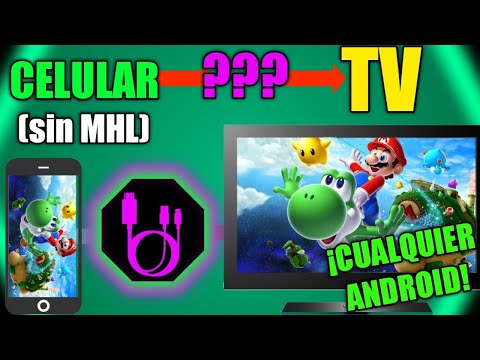 HDMI for ANY ANDROID to TV for LESS THAN 15 USD BEST ADAPTER (NO MHL) - GAMING (NO NETFLIX)