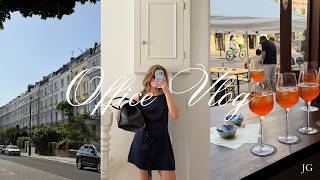 OFFICE VLOG | Heatwave make-up, moving past setbacks + healthy dinner