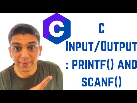 C Programming for Beginners - Simple input and output (printf , scanf , placeholder )