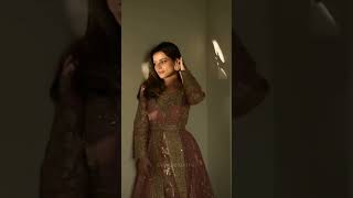 Pink Embellished Chiffon Maxi Gown - Video 3