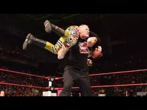 Brock Lesnar takes Heath Slater to Suplex City  Raw, Aug  15, 2016