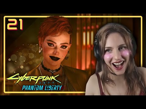 I love Aurore! CYBERPUNK 2077 PHANTOM LIBERTY | First Playthrough | Part 21
