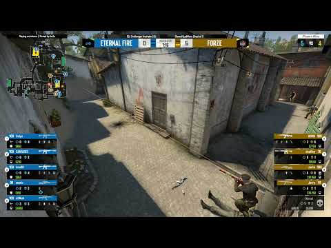 Eternal Fire vs forZe – Map 2 Inferno - ESL Challenger Anaheim 2022: European Qualifier