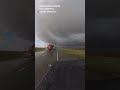 Semi Truck Slams Into Vehicle As Supercell Impacts Nebraska