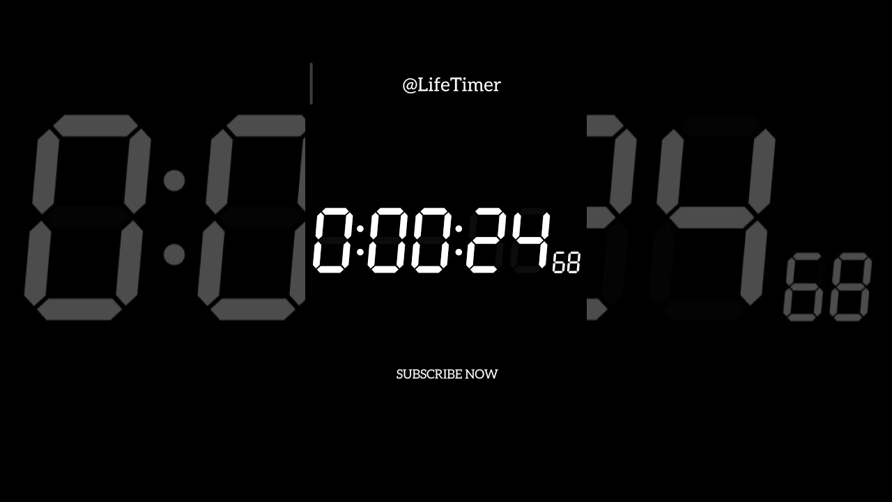 1 Minute Stopwatch Timer #stopwatch @LifeTimer #shorts