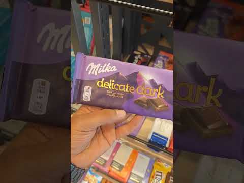 Milka Dark Chocolate 🍫