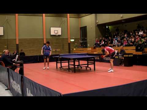 Takanori Shimoyama - Wang Yin Zhou (2:a set), Mariedals IK - Halmstad BTK