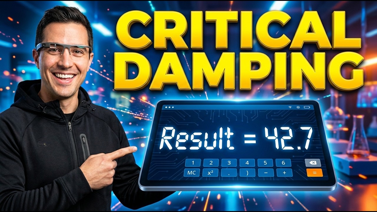 Critical Damping Interactive Calculator