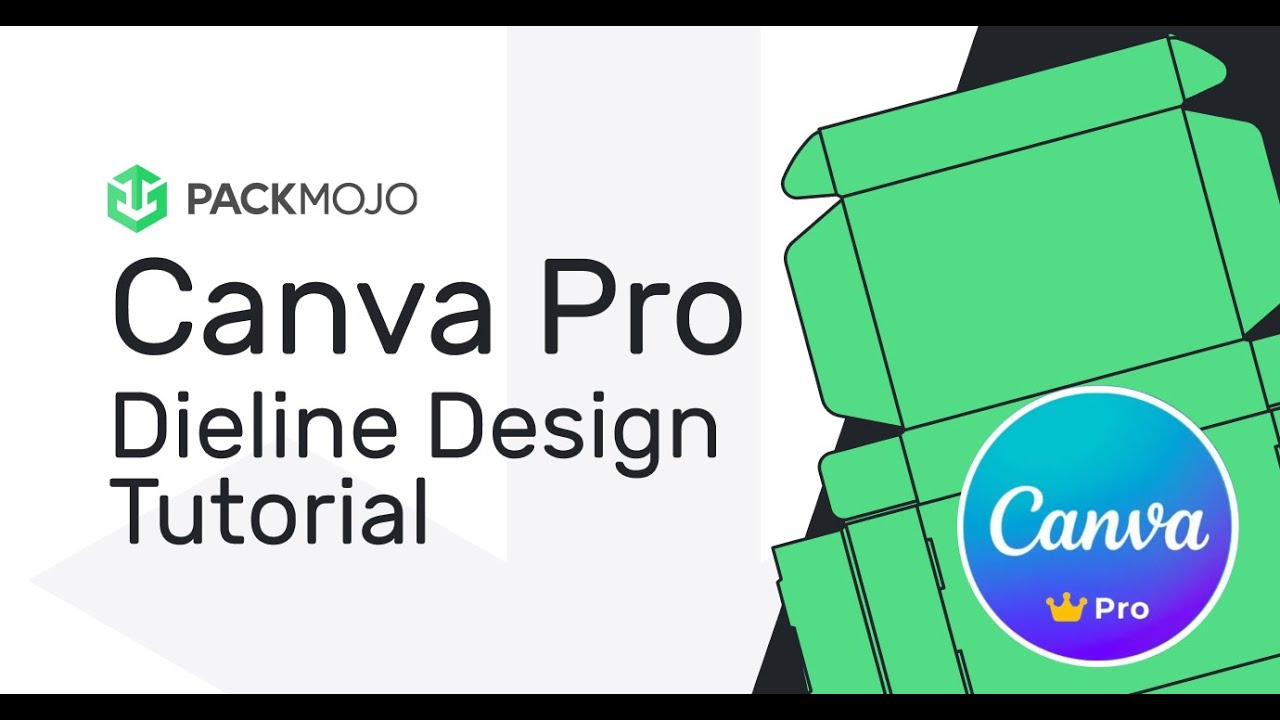 How To Use Canva for Packaging Design Dieline Tutorial