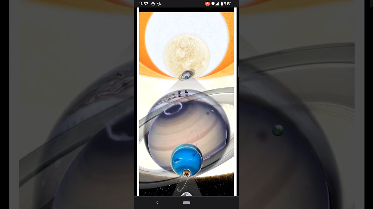 🌌 Celestial Sizes 🌠