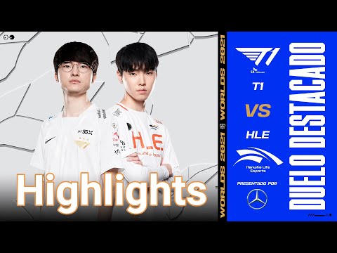 T1 VS HLE (FAKER vs CHOVY) | WORLDS 2021 HIGHLIGHTS| LEAGUE OF LEGENDS | CUARTOS DE FINAL 22-10-2021