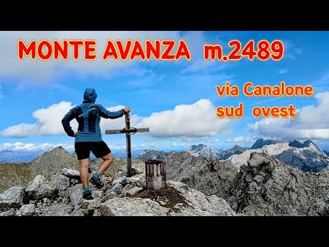 MONTE AVANZA m.2489 | VIA CANALE SUD OVEST | POSTAZIONI di GUERRA | NOTTE IN TENDA | SAPPADA | 