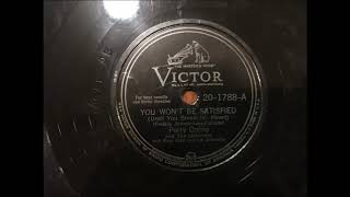 Perry Como - You Won&#39;t Be Satisfied Until You Break My Heart (1946)