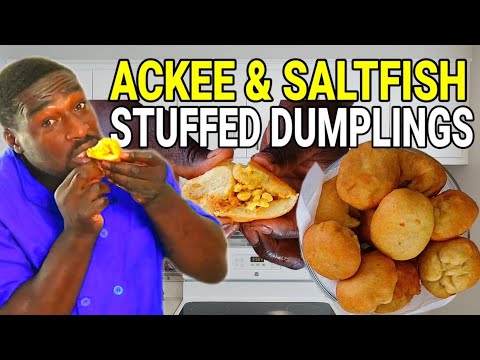 Jamaican Ackee & Saltfish Stuffed Dumplings – You’ve NEVER Had Dumplings Like This!
