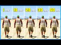 Playing GTA 5 At Different FPS 1 Vs 60 FPS