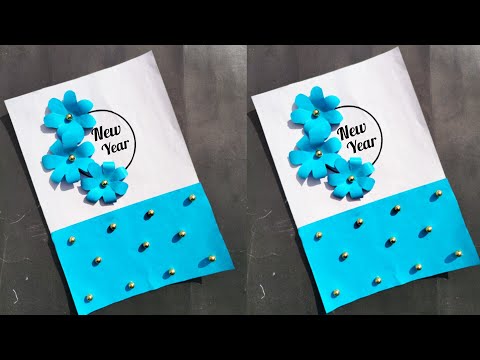 DIY Unique Pop-up New Year Card  | New Year Greeting Card 2026 