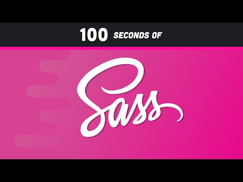 Sass in 100 Seconds