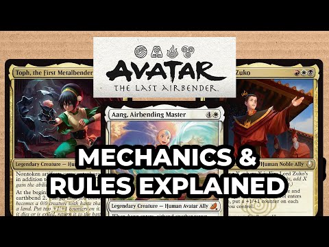 Mechanics, Card Type and Rules Explained - Avatar: The Last Airbender FIRST LOOK
