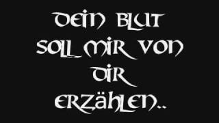 L'Ame Immortelle - Blutrot  (with Lyrics)