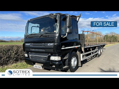For Sale - New Stock From Sotrex: DAF CF 75 310 6 X 2 Flat