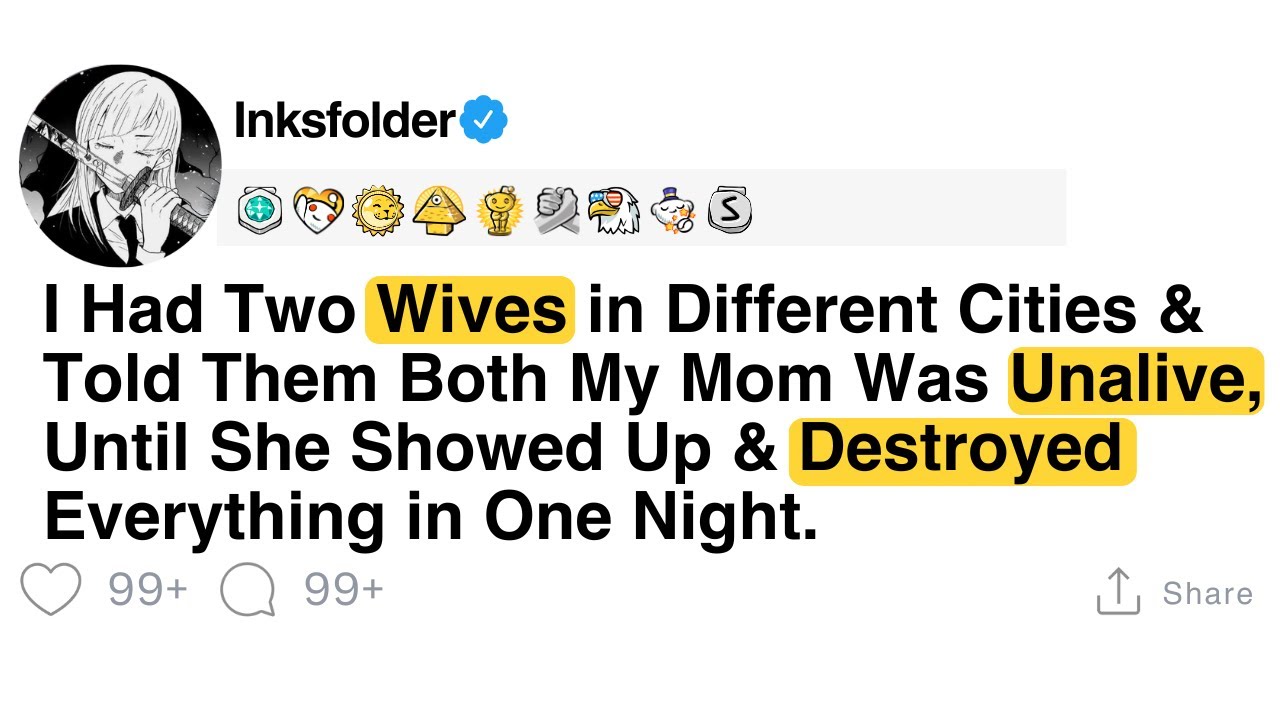 I Had Two Wives in Different Cities & Told Them Both My Mom Was Unalive, Until She Showed Up &...