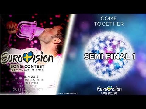 Eurovision Song Contest 2016 - Semi Final 1 - Demi Finale 1 - RECAP with Running Order