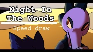 Night in the woods (speed paint)