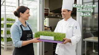 How I Keep My Best Microgreens Customers Coming Back