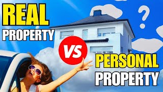 Real Property vs Personal Property (Real Estate Vocabulary)