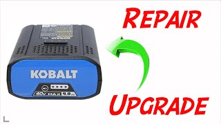 Kobalt Battery Pack Repair and Upgrade