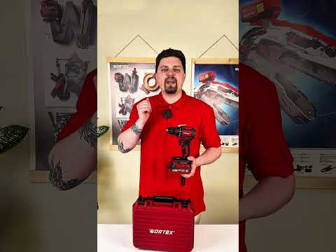 фото дрель-шуруповерт wortex bd 2025 dli  18 в, 50 нм, 2х2 ач, бесщеточный вортекс вортэкс аккумуляторный 0