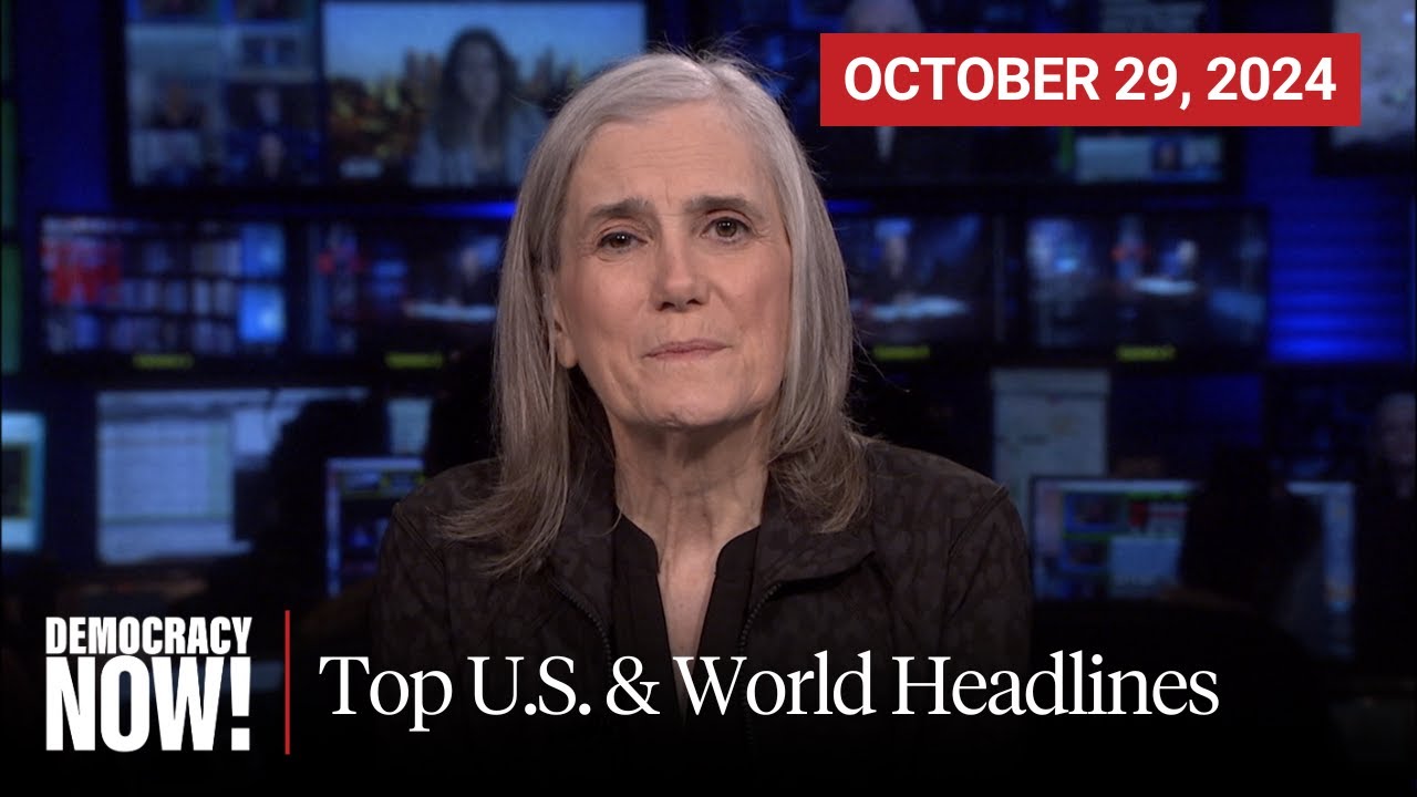 Top U.S. & World Headlines — October 29, 2024